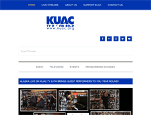 Tablet Screenshot of kuac.org